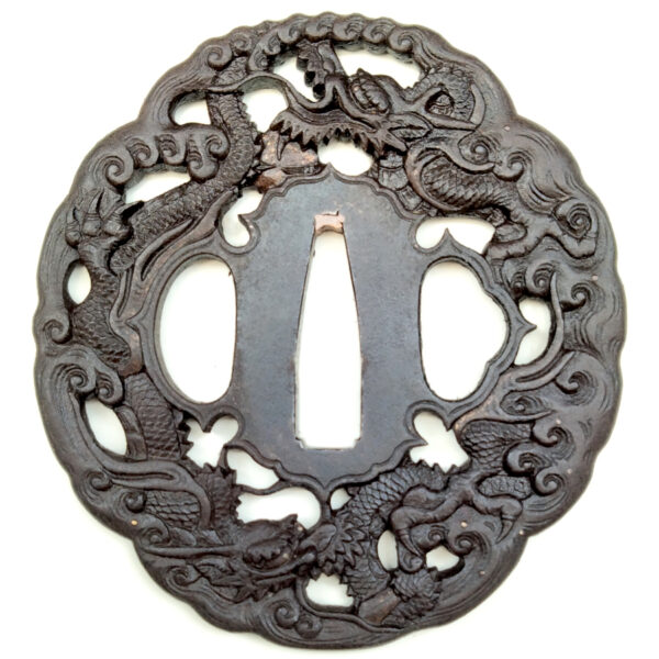 Dragon tsuba