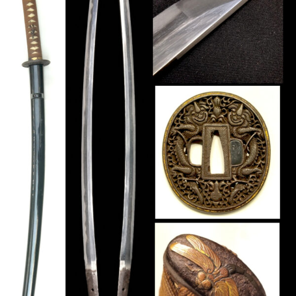 Early Edo Period Katana Signed & Dated by Naotsugu