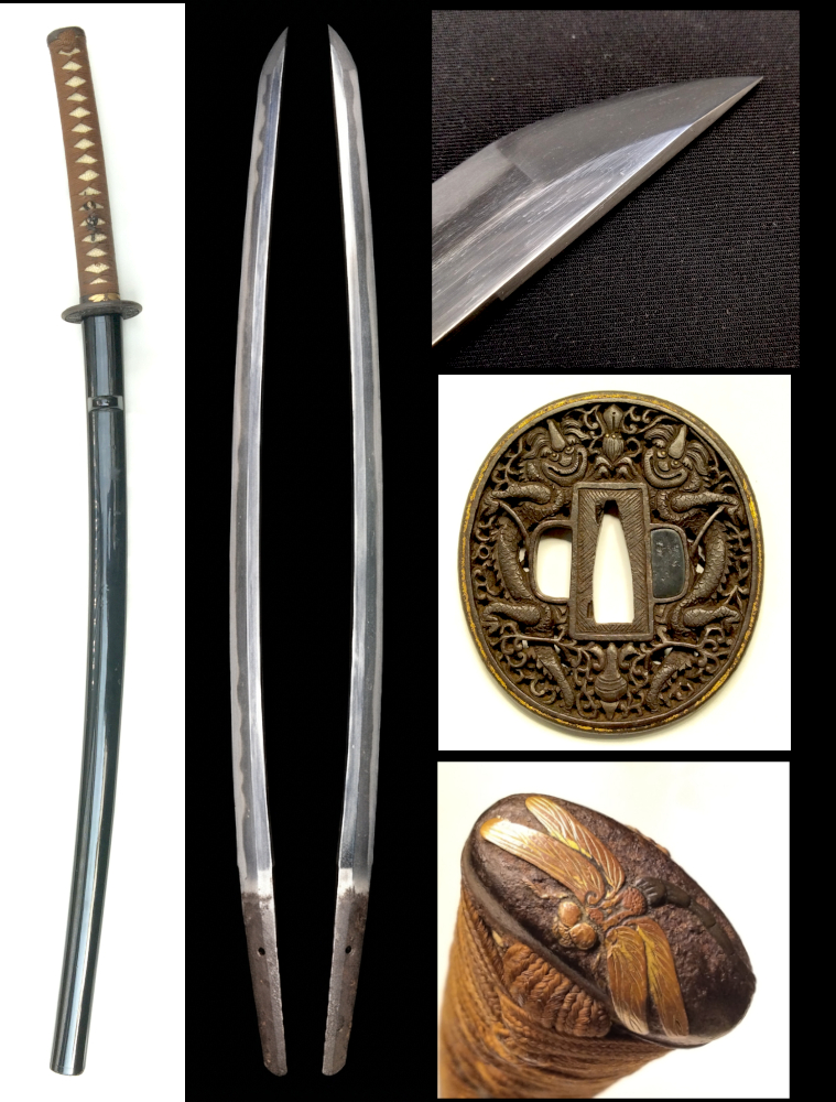Early Edo Period Katana Signed & Dated by Naotsugu