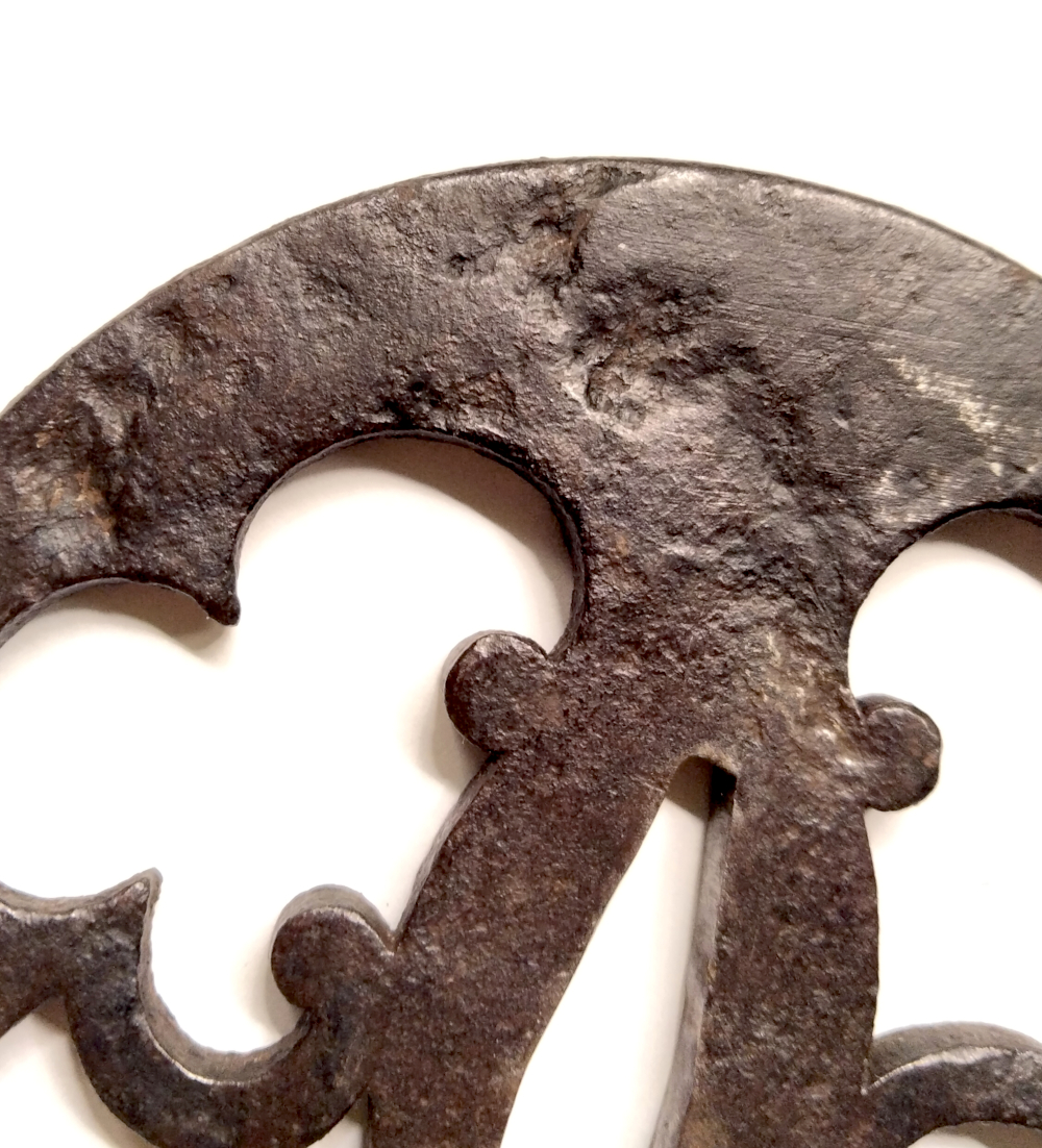 Edo Period Rare 9.85cm Signed Goto Tsuba - Image 10